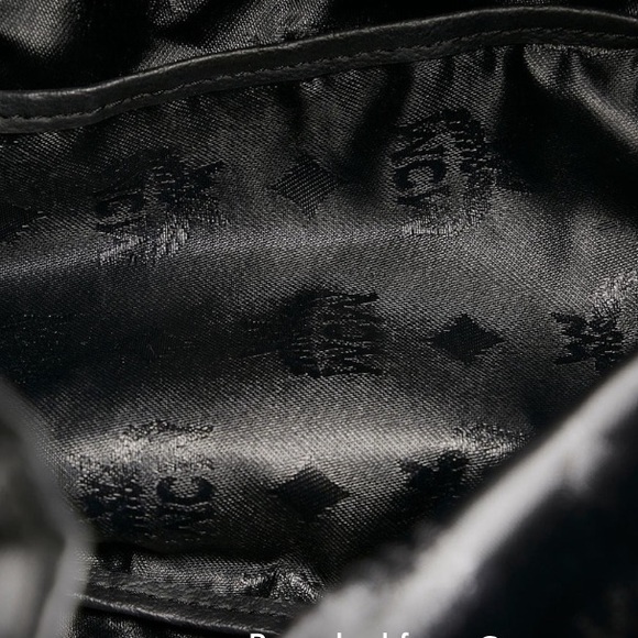 MCM Visetos Nylon Drawstring Backpack- Like New!! price back up in march❤️❤️ - Picture 9 of 12